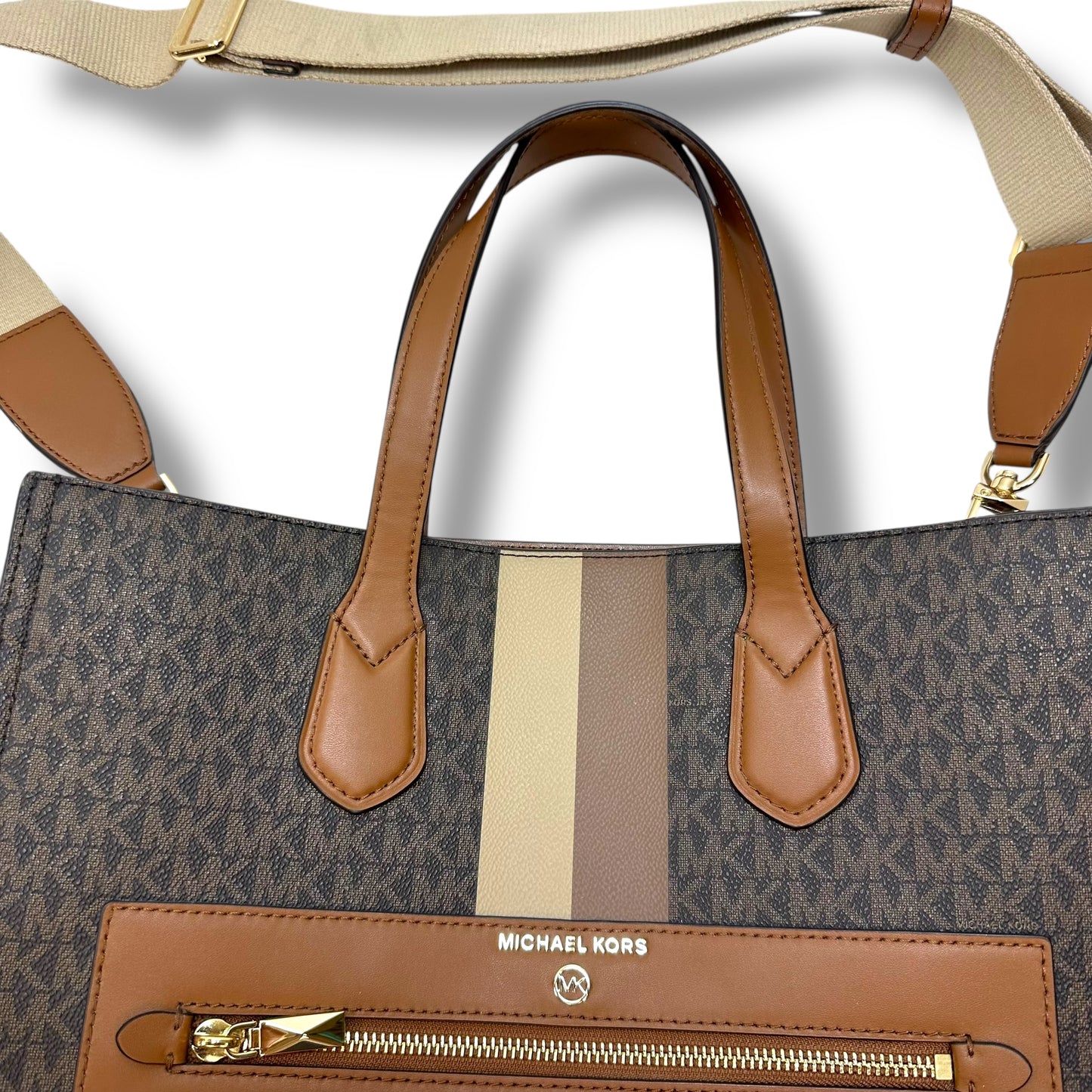 Handbag Designer By Michael Kors, Size: Large