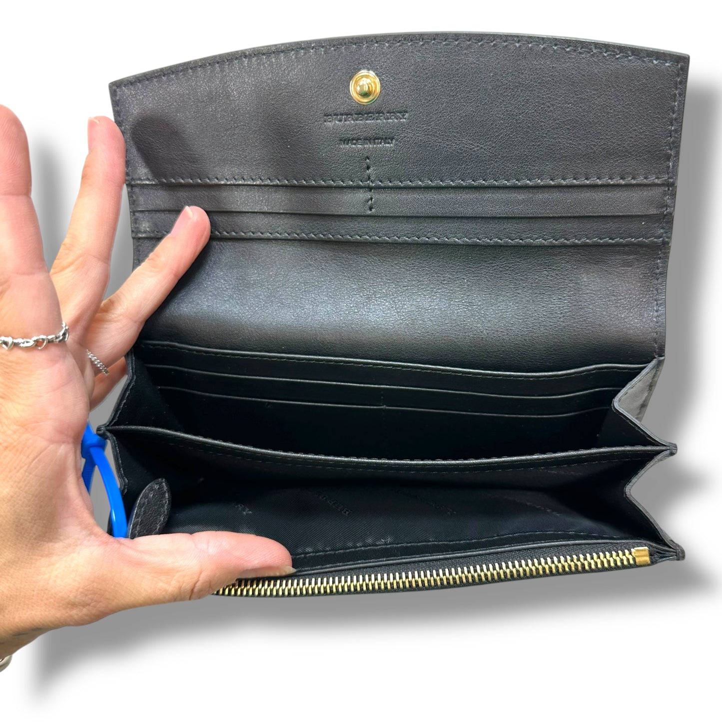 Wallet Luxury Designer By Burberry, Size: Small