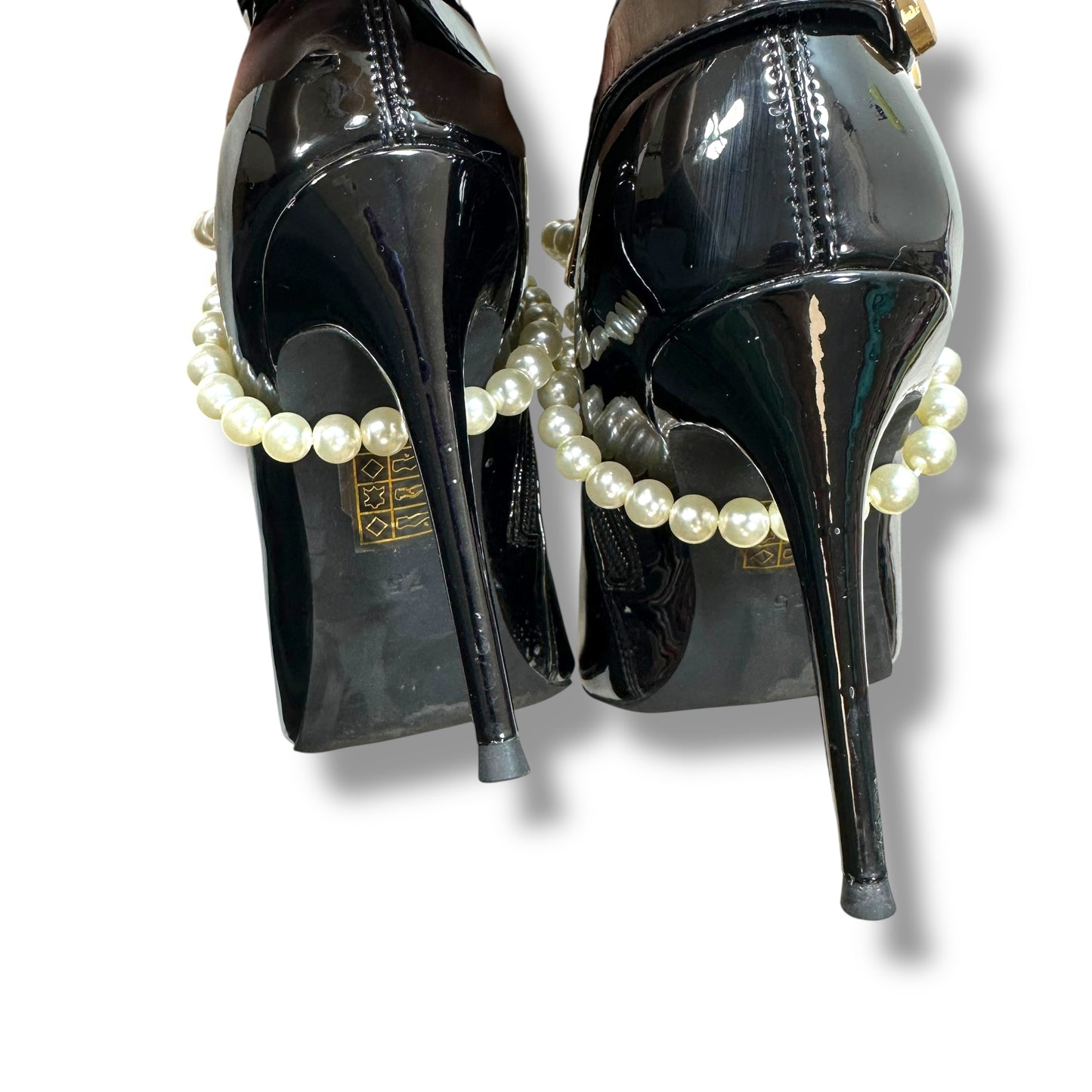 Boots Knee Heels By Jeffrey Campbell In Black, Size: 7.5
