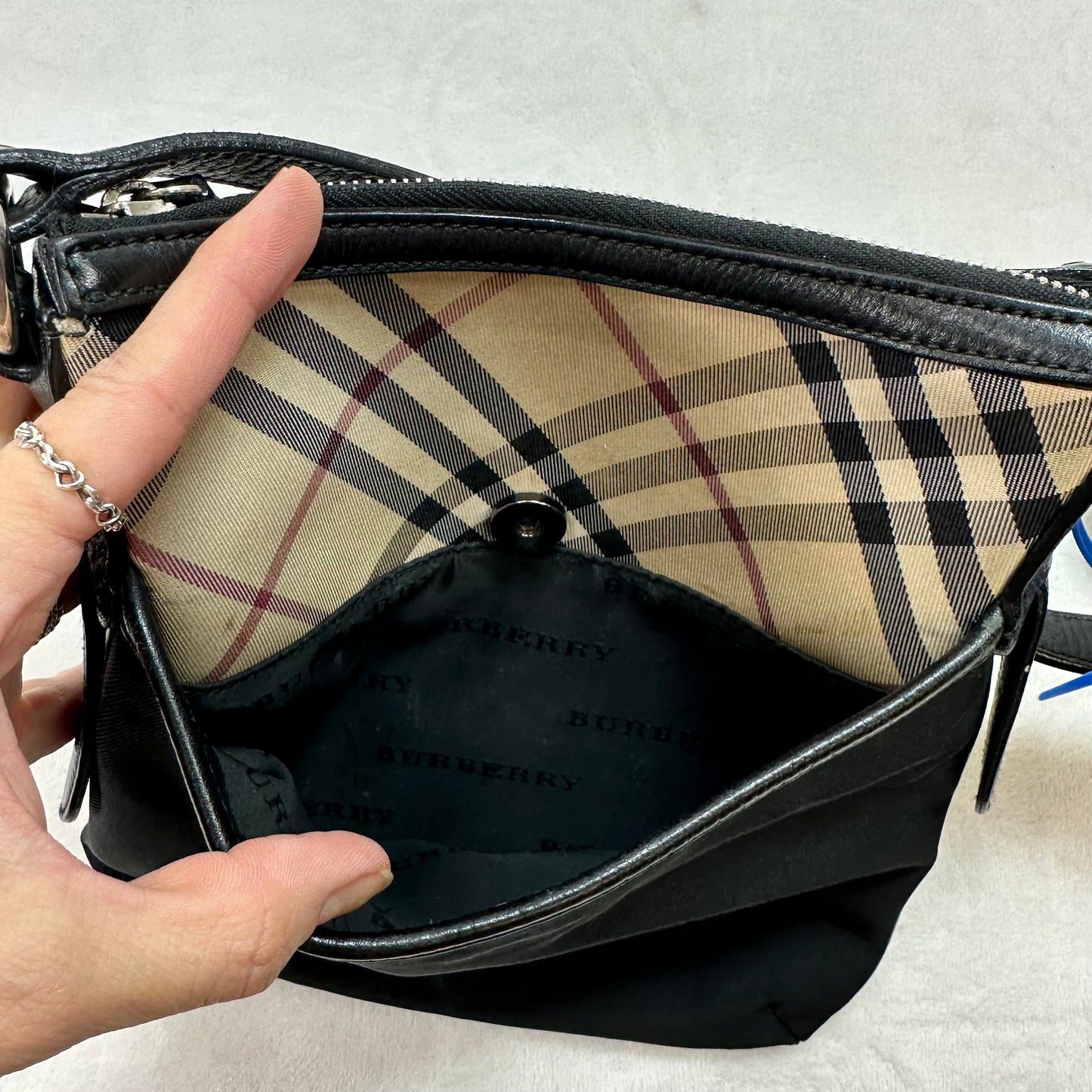 Crossbody Luxury Designer By Burberry, Size: Small