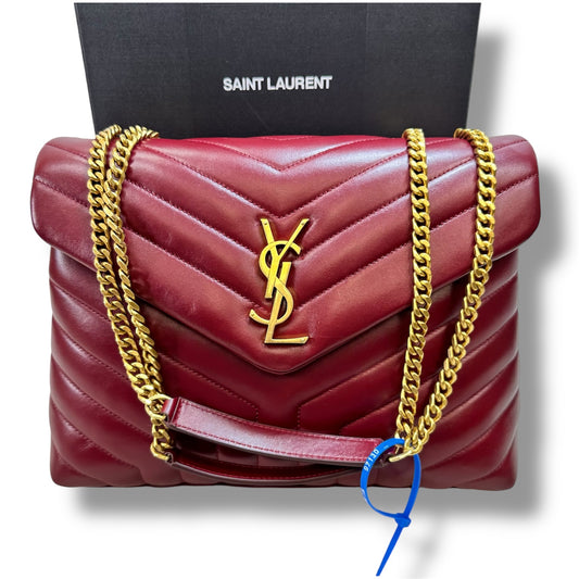 Medium LOULOU Handbag Luxury Designer By Yves Saint Laurent