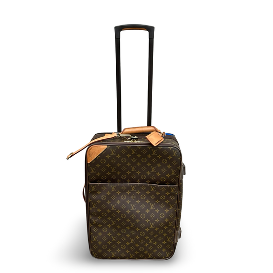 Monogram Luggage rolling suitcase Luxury Designer By Louis Vuitton, Size: Medium IN STORE PICK UP