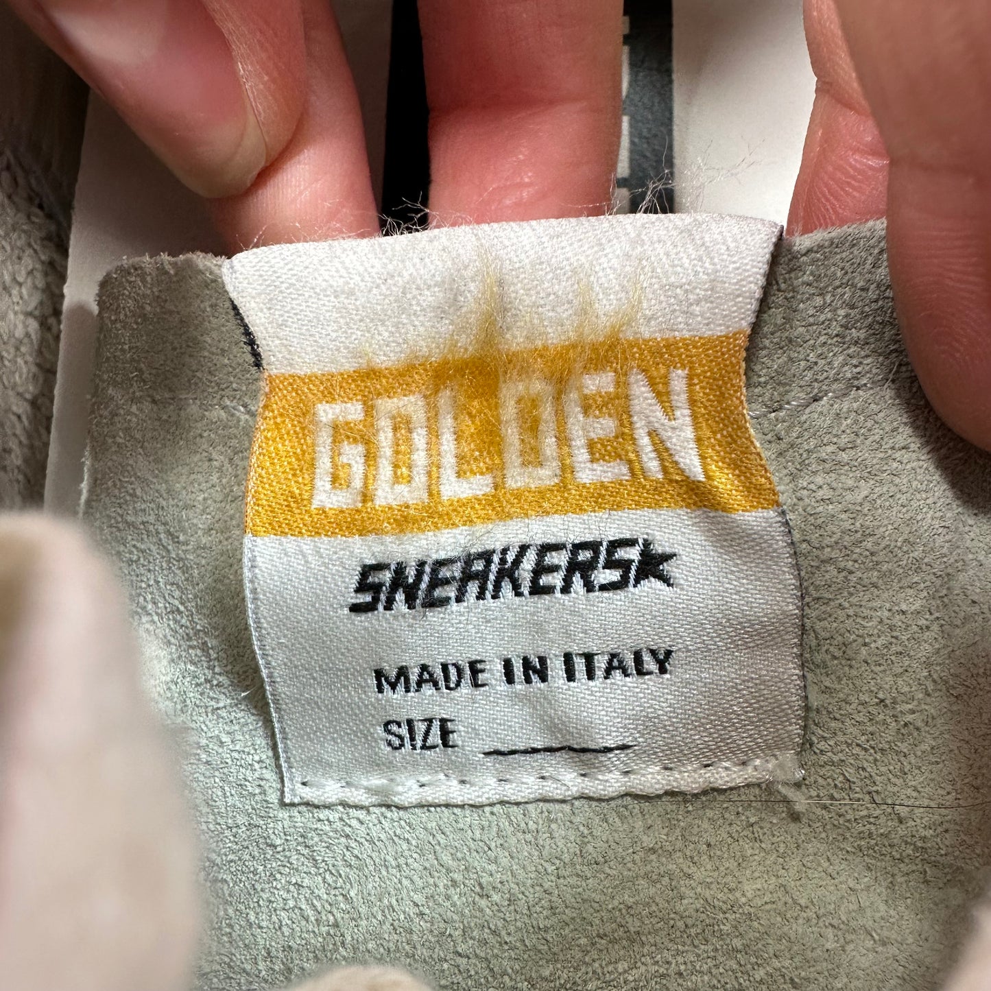 Shoes Luxury Designer By Golden Goose In Silver, Size: 10