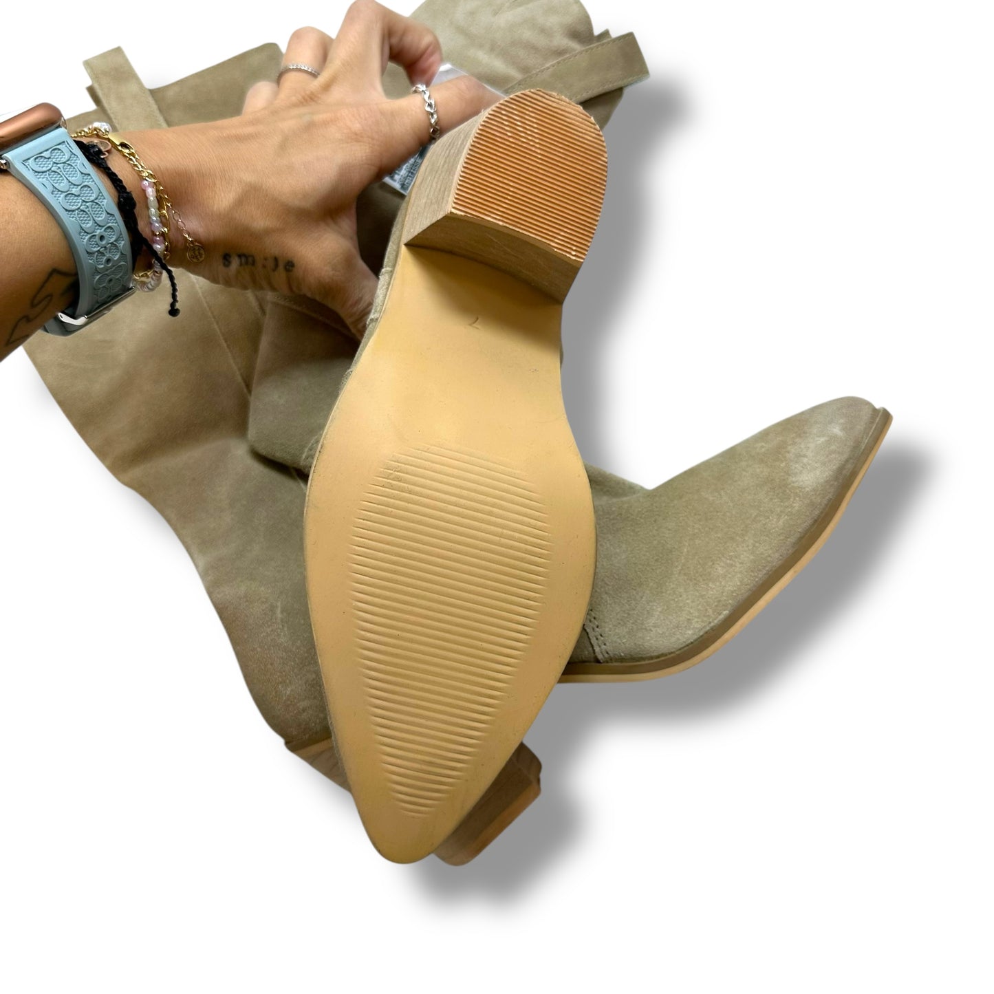 Boots Mid-calf Heels By Matisse In Tan, Size: 7