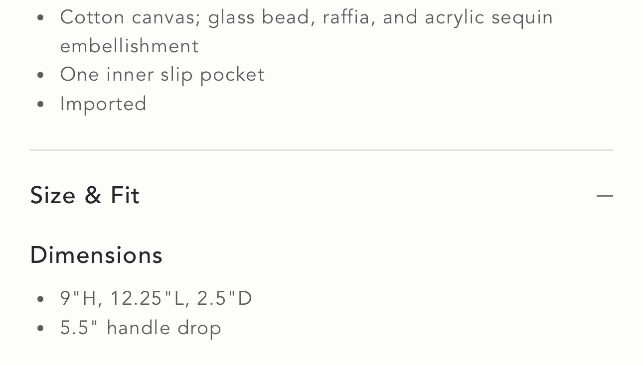 Hartley Beaded canvas lemon Tote By Anthropologie, Size: Small