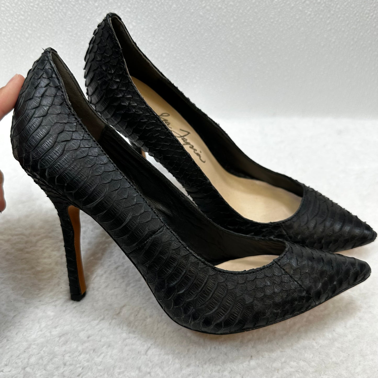 Black Shoes Heels Stiletto Clothes Mentor, Size 7