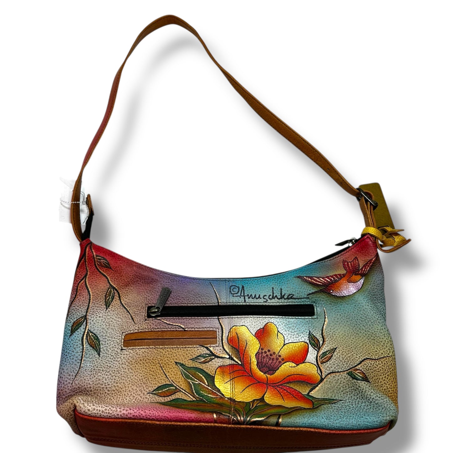 Handbag By Anuschka, Size: Small
