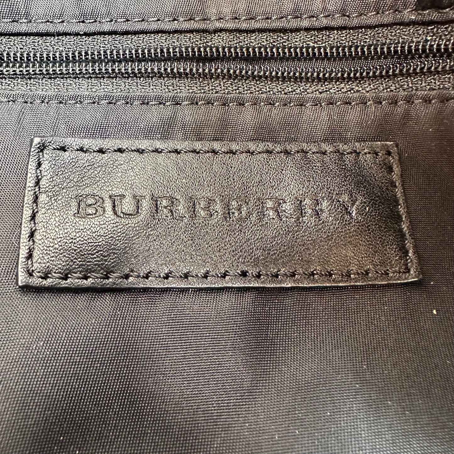 Tote Luxury Designer By Burberry, Size: Medium