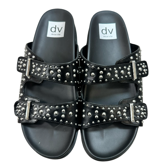 Sandals Flats By Dolce Vita In Black, Size: 9.5