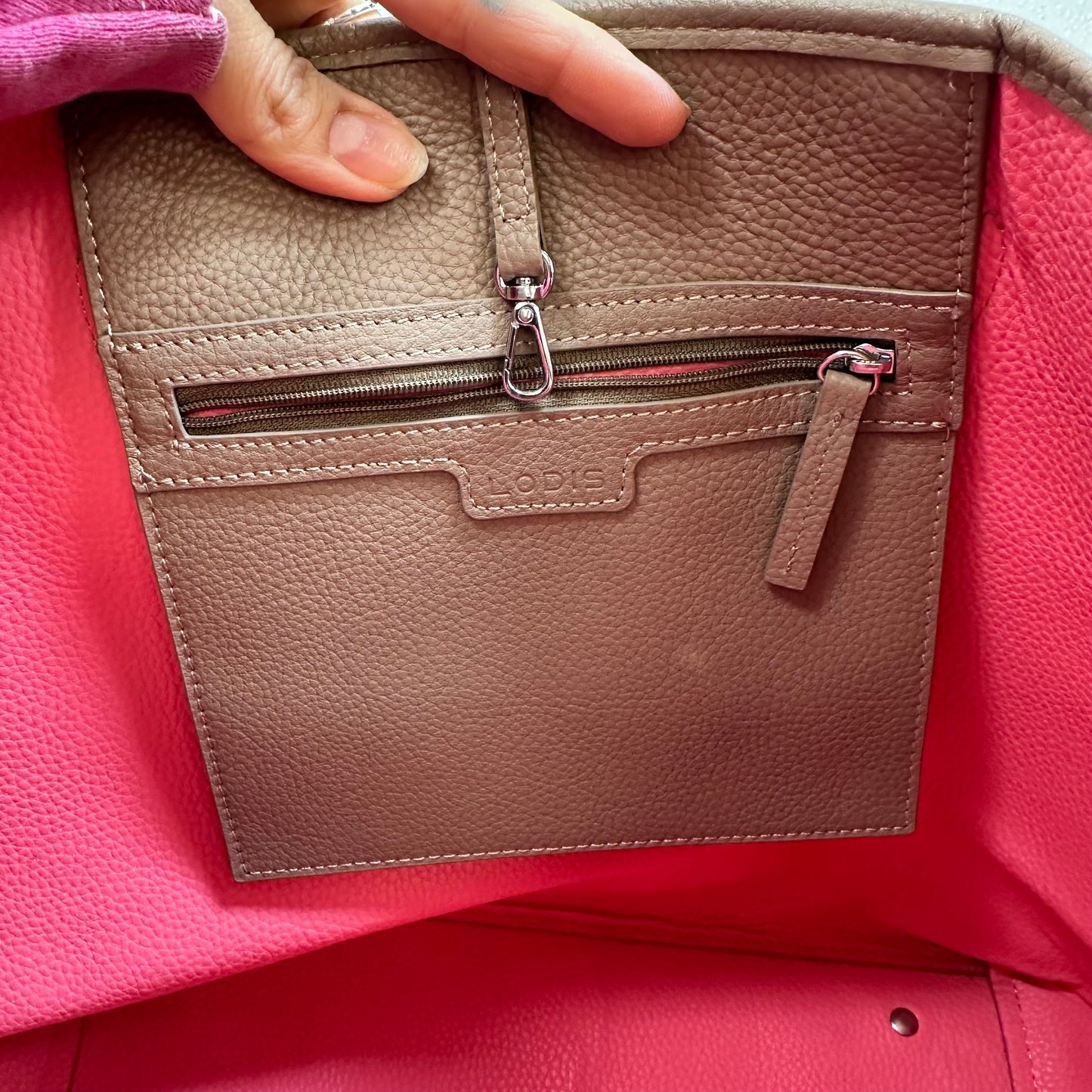 Handbag By Lodis, Size: Large
