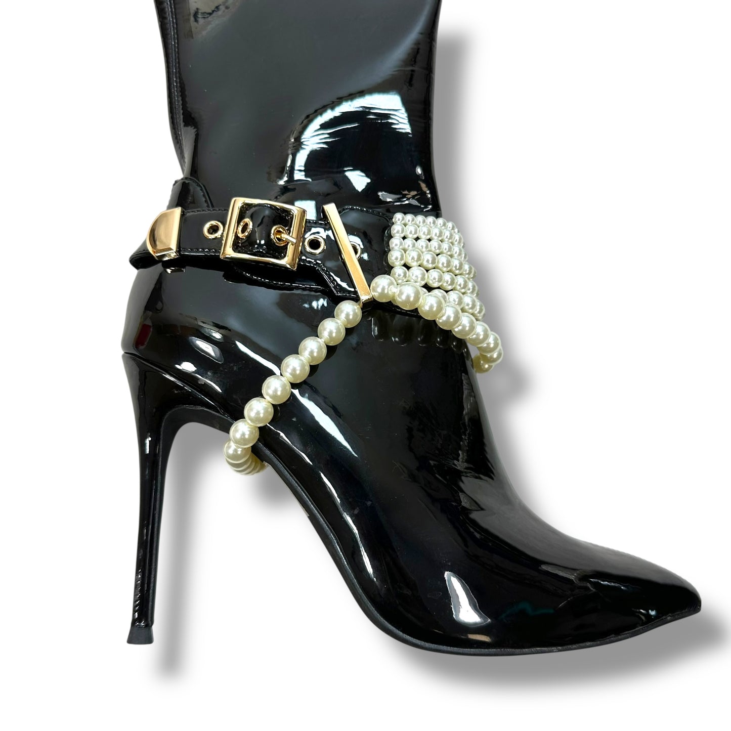 Boots Knee Heels By Jeffrey Campbell In Black, Size: 7.5