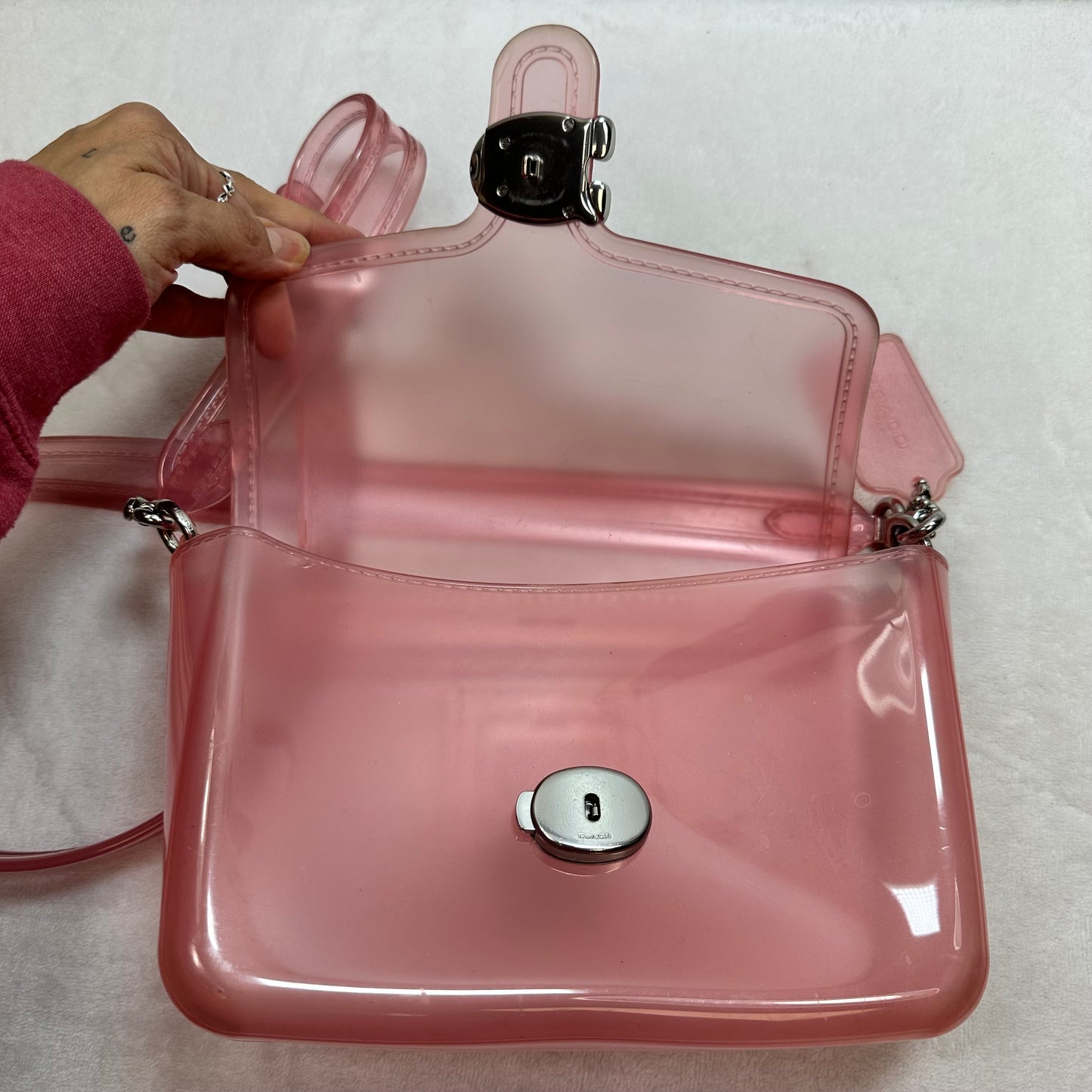 Jelly Tabby Crossbody Designer By Coach, Size: Medium