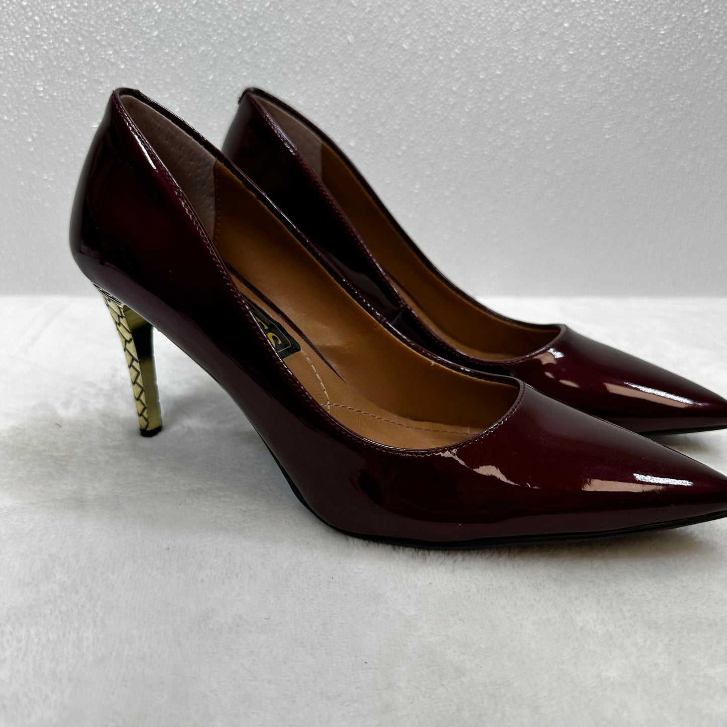 Shoes Heels Stiletto By Clothes Mentor In Burgundy, Size: 6