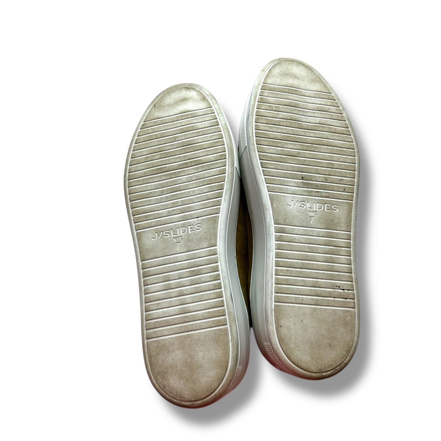 Shoes Sneakers By J Slides In Brown, Size: 7