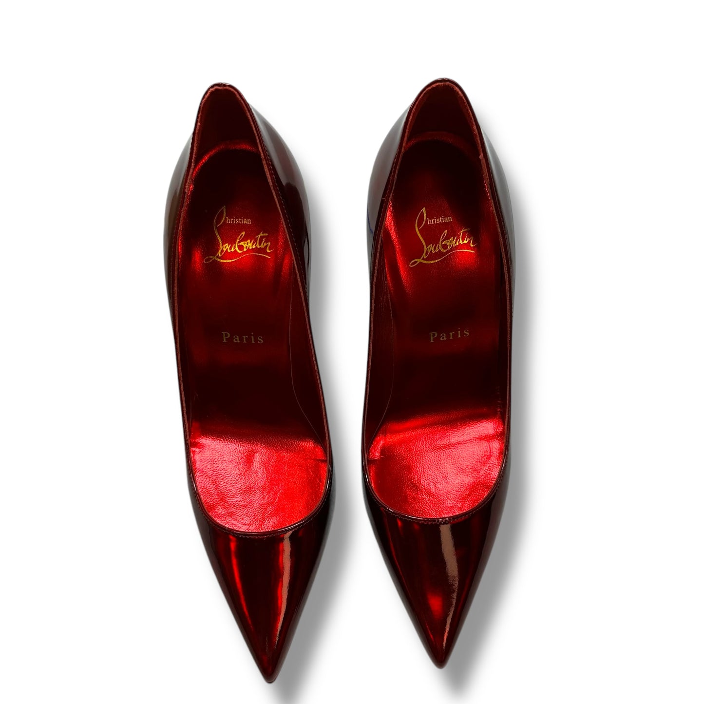 Shoes Luxury Designer By Christian Louboutin In Red, Size: 37.5