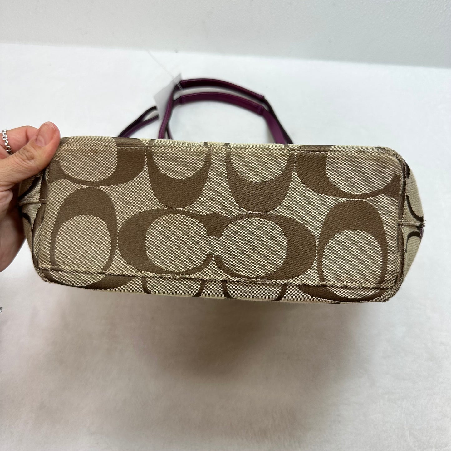 Handbag Designer By Coach, Size: Small