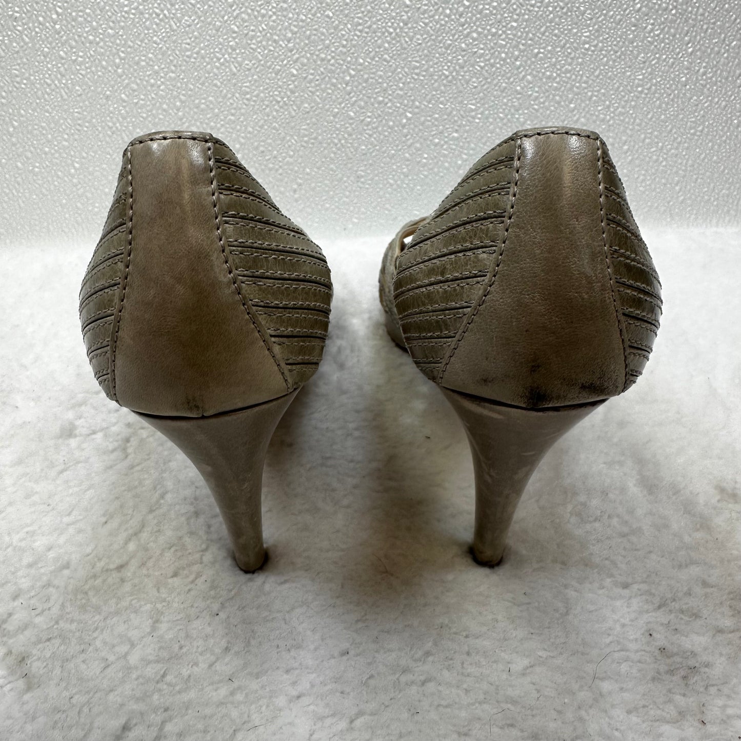 Shoes Heels Stiletto By Prada In Taupe size 39