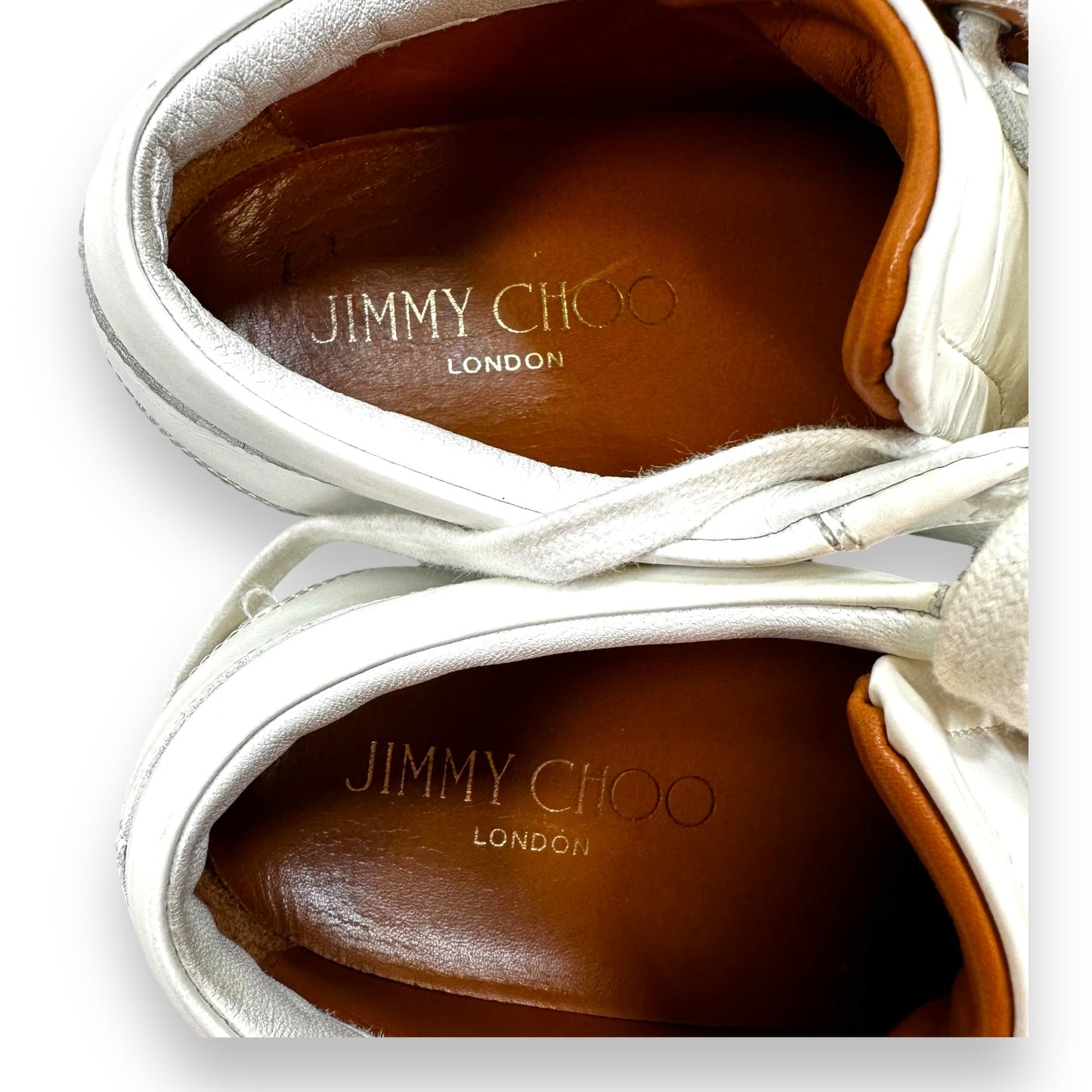 Shoes Designer By Jimmy Choo In White size 35/5