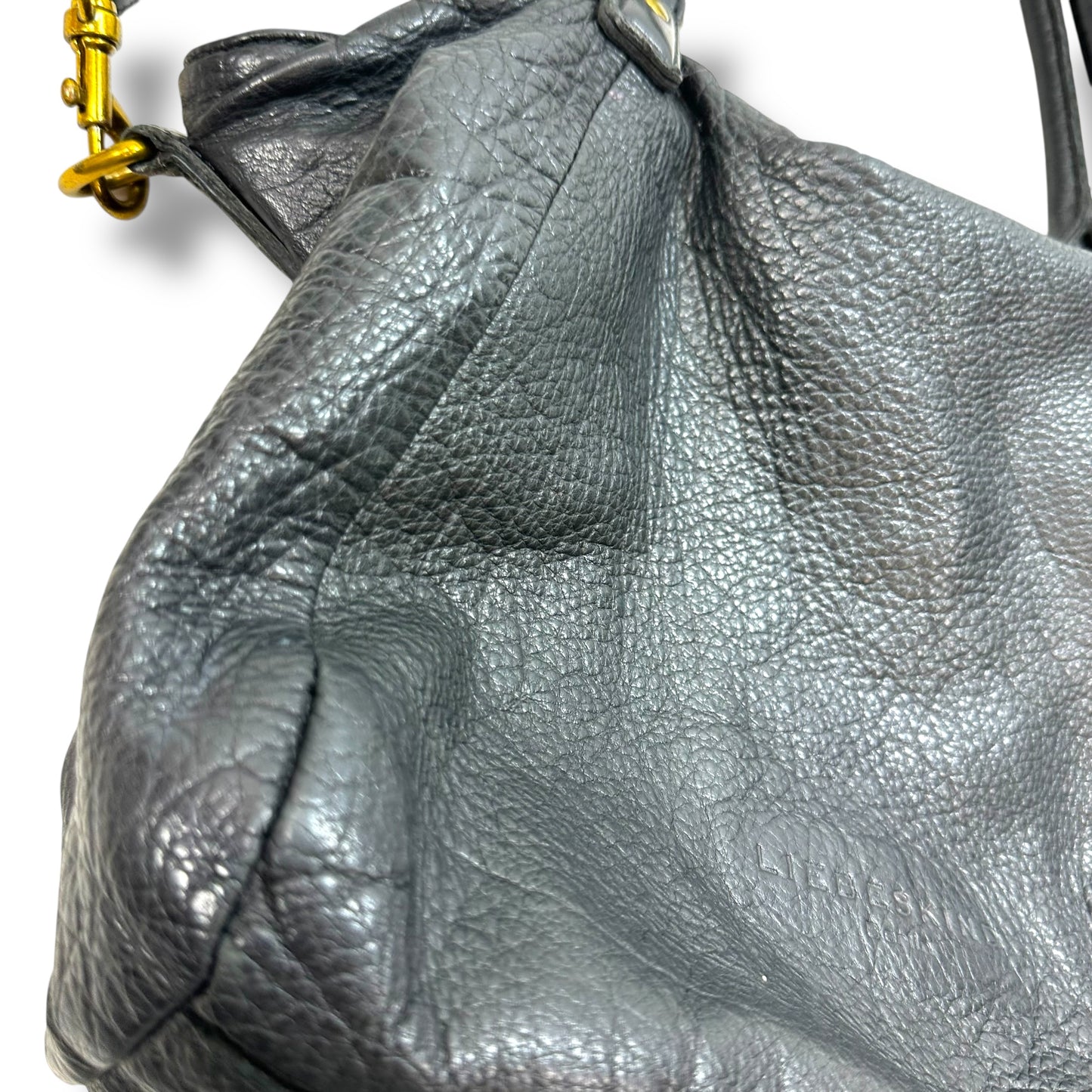 Leather handbag Crossbody By Liebeskind, Size: Medium