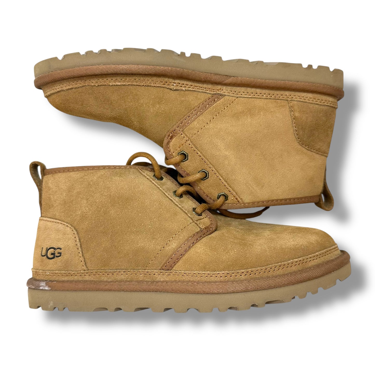 Boots Designer By Ugg In Beige, Size: 8