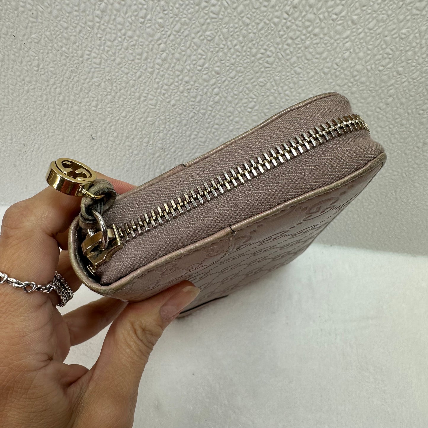 Wallet Luxury Designer By Gucci, Size: Large