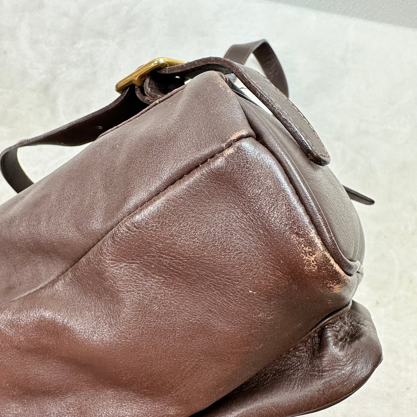 Backpack Luxury Designer By Gucci, Size: Small