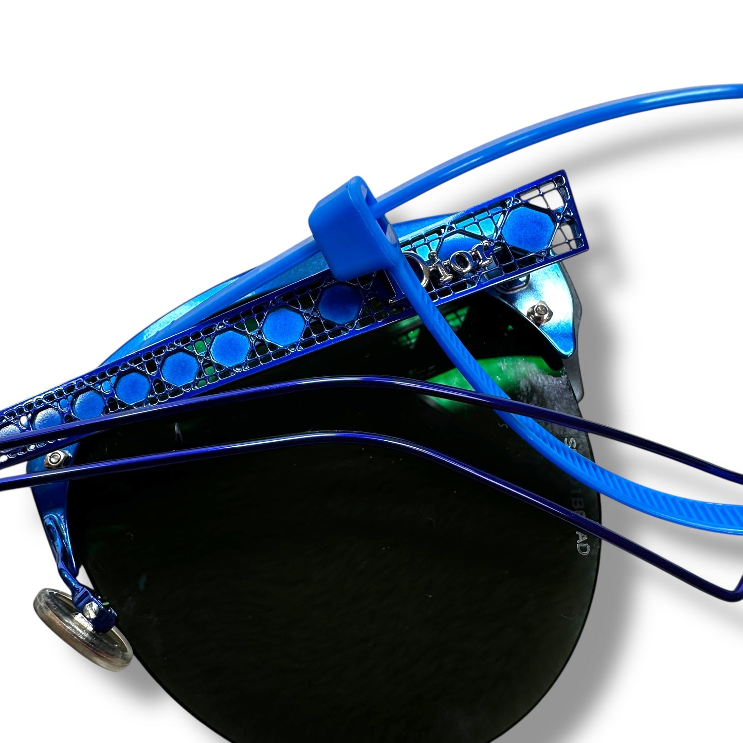 Blue Sunglasses Luxury Designer By Dior