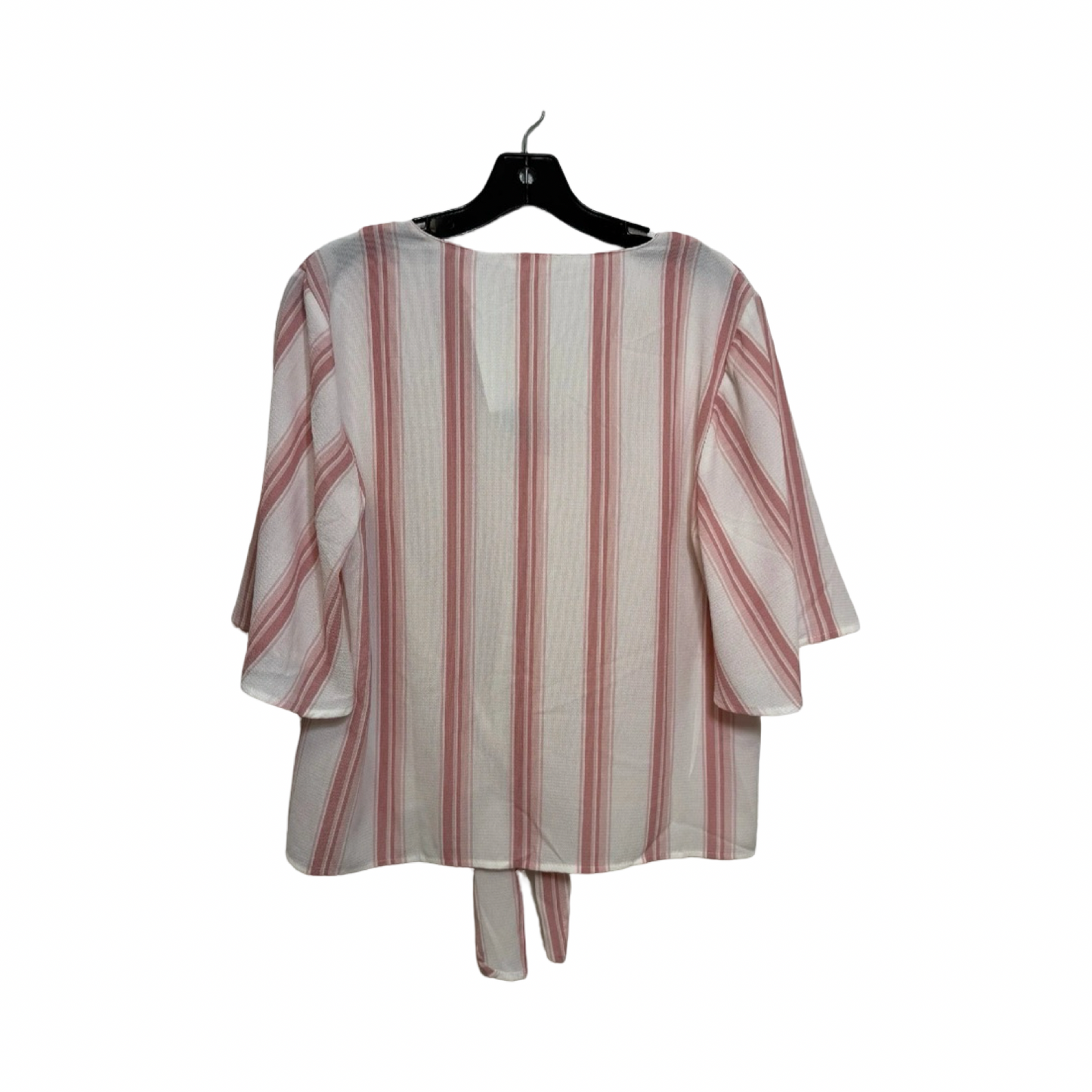 Top Short Sleeve By Lush In Pink, Size: M