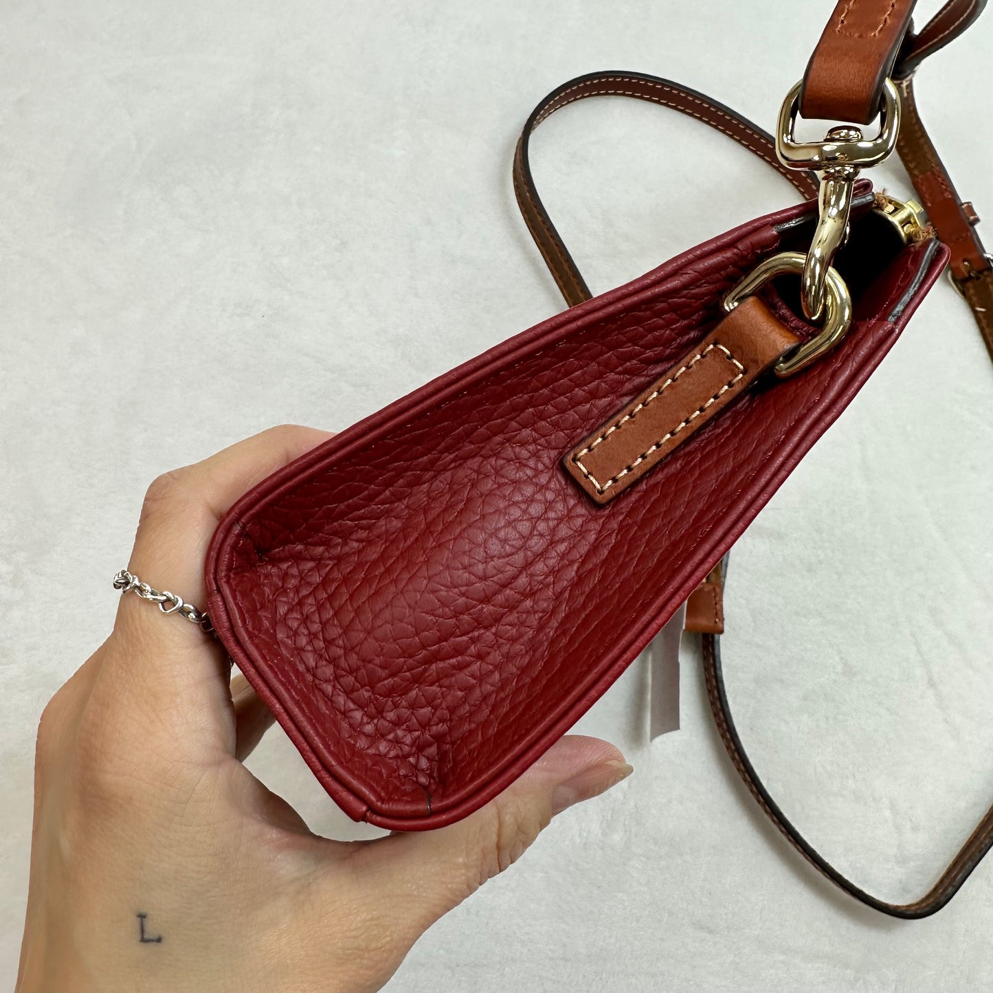 Crossbody Designer By Dooney And Bourke, Size: Small