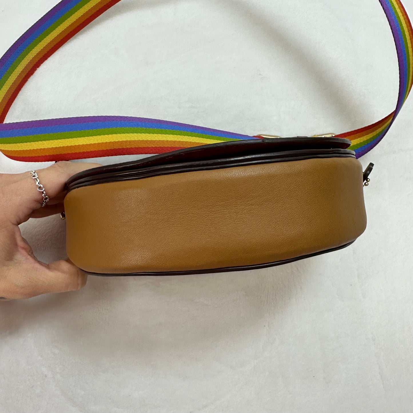 Crossbody Designer By Coach, Size: Small