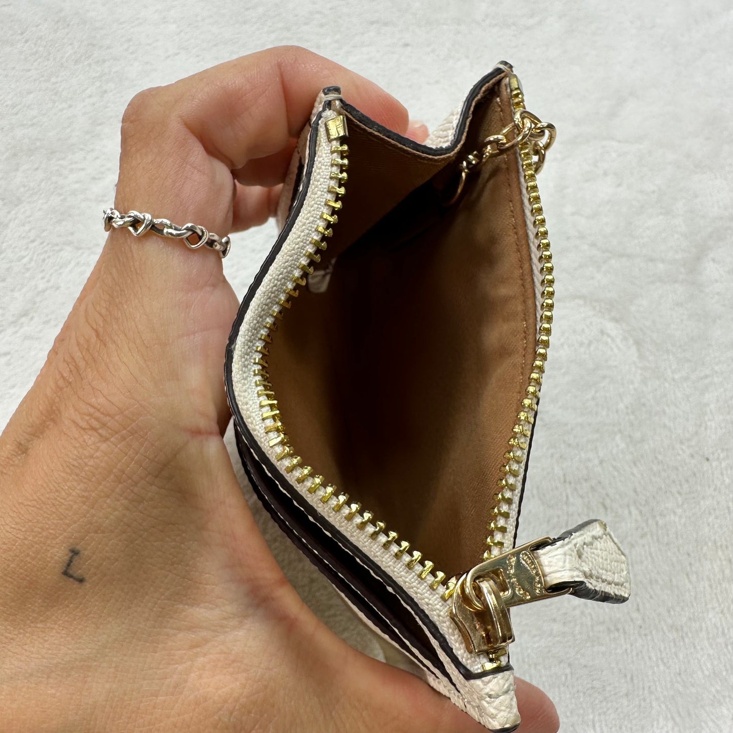Id/card Holder Designer By Coach, Size: Small