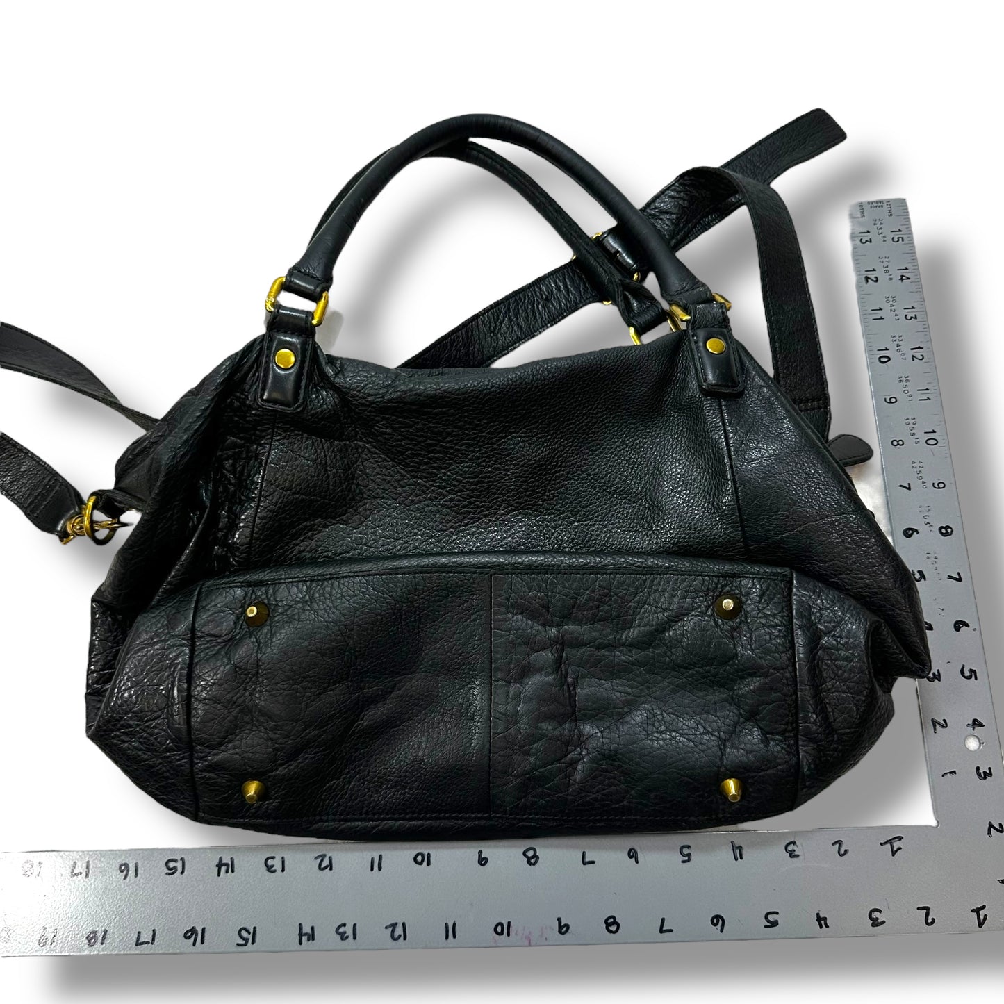 Leather handbag Crossbody By Liebeskind, Size: Medium