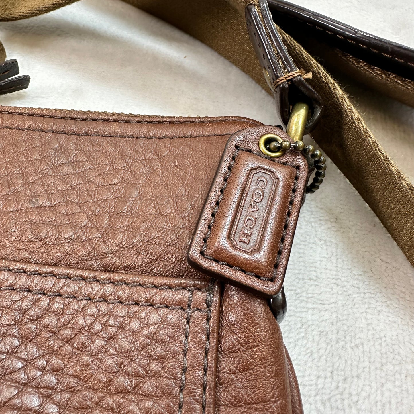 Crossbody Designer By Coach, Size: Small