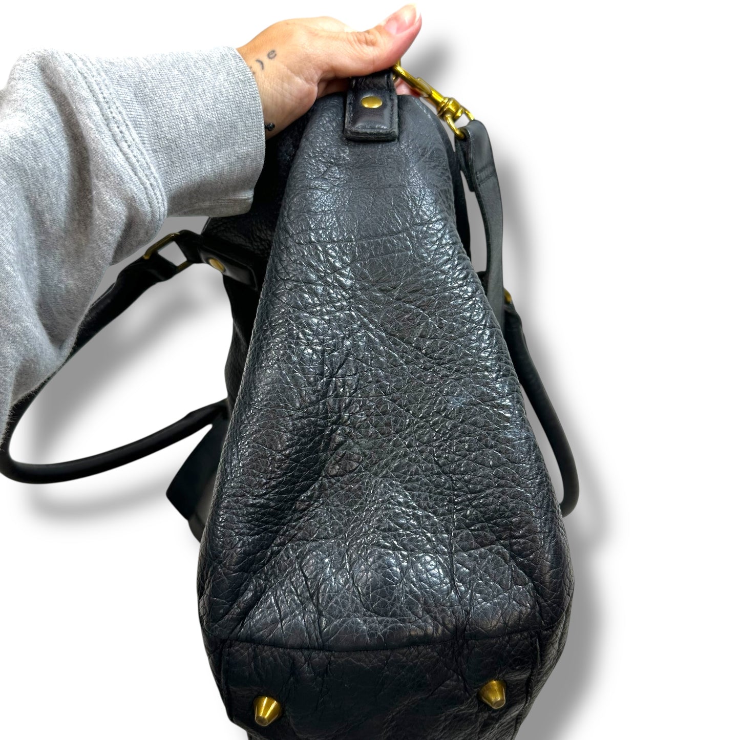 Leather handbag Crossbody By Liebeskind, Size: Medium
