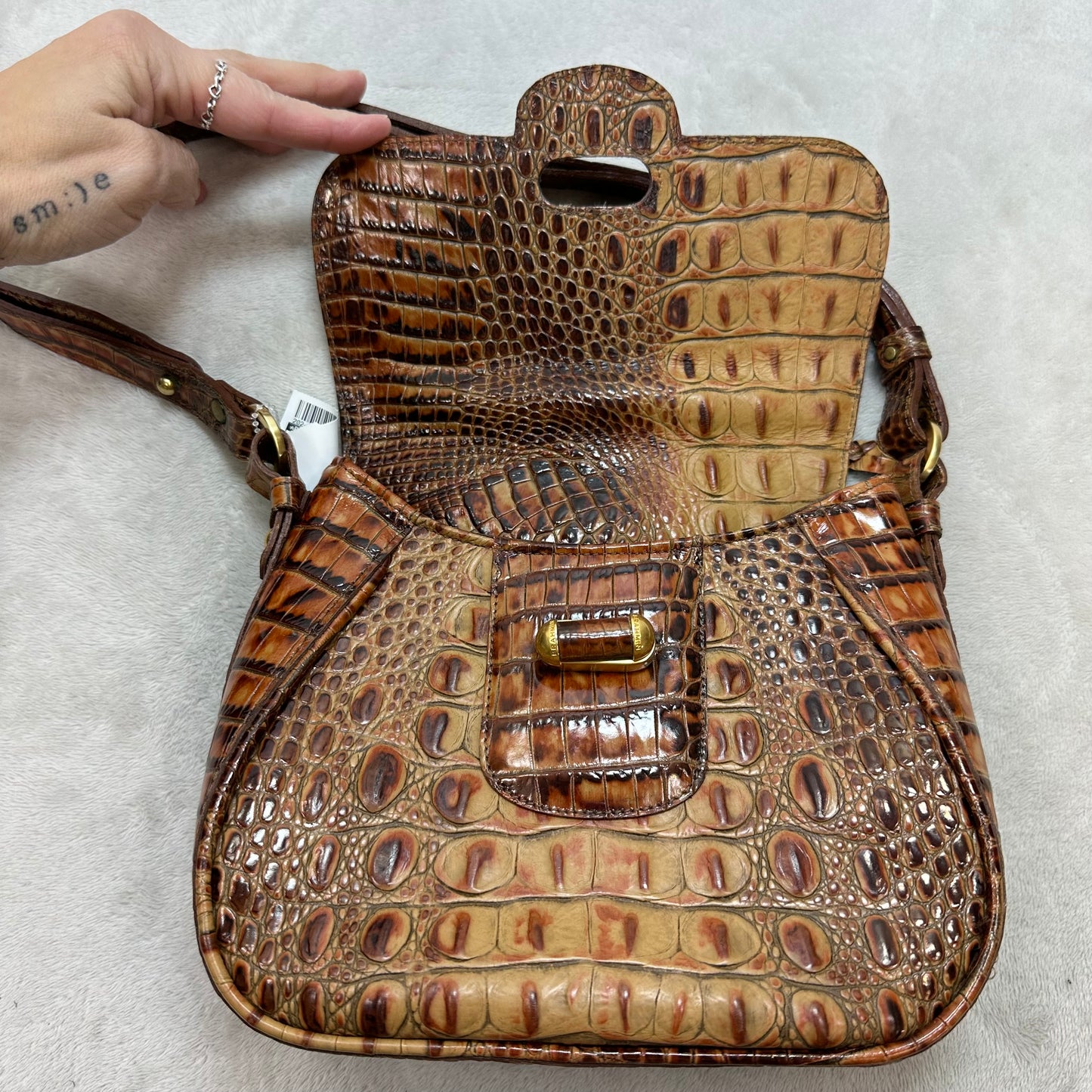 Gianna Handbag Designer By Brahmin, Size: Small