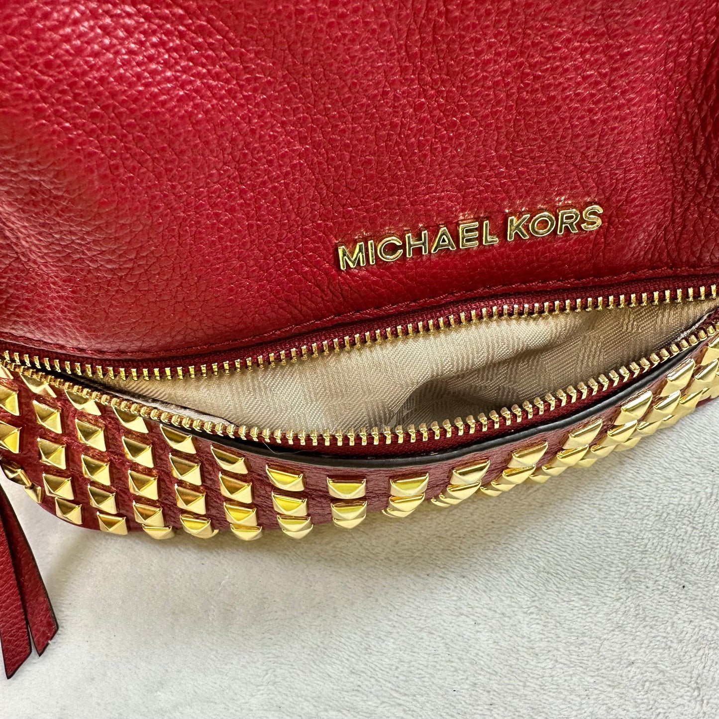 Backpack Designer By Michael Kors, Size: Medium