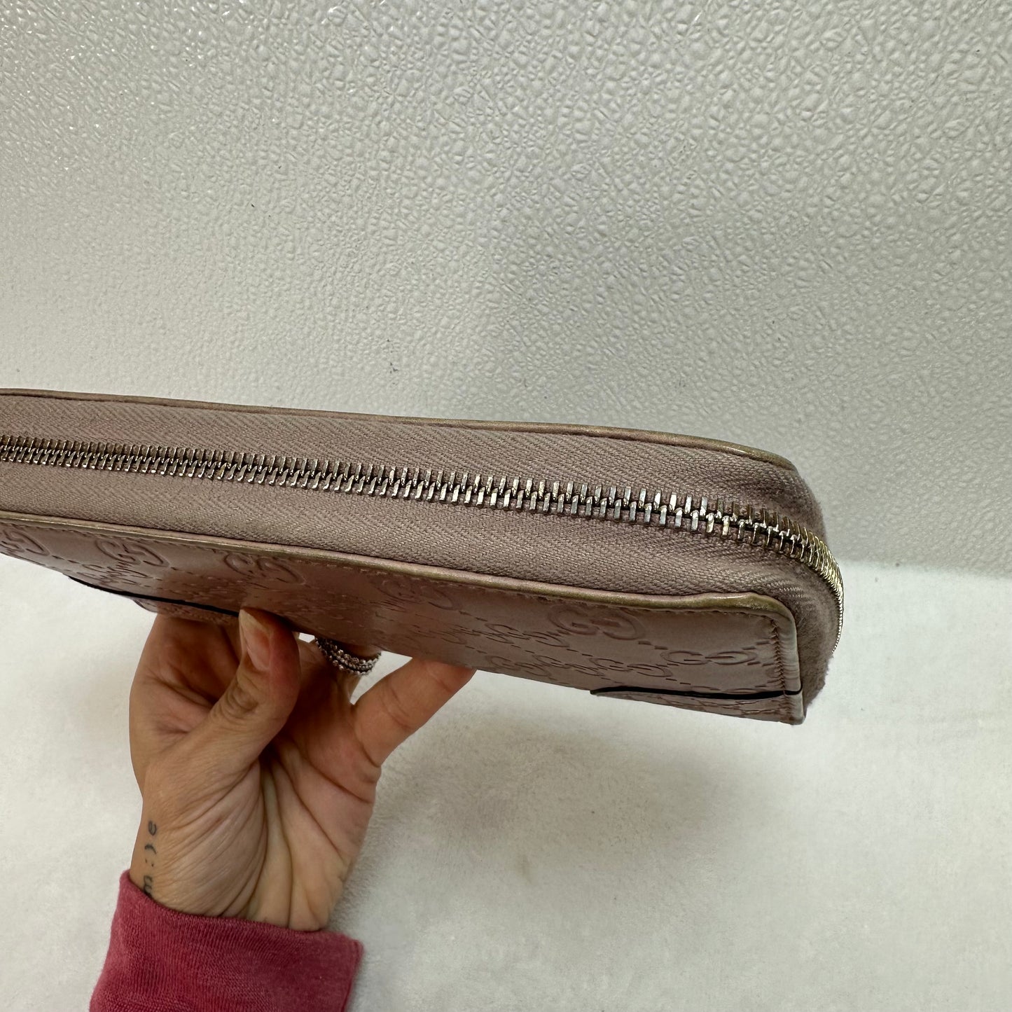 Wallet Luxury Designer By Gucci, Size: Large