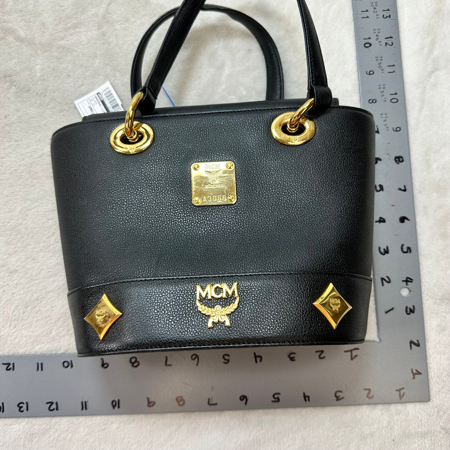 Handbag Luxury Designer By Mcm, Size: Small
