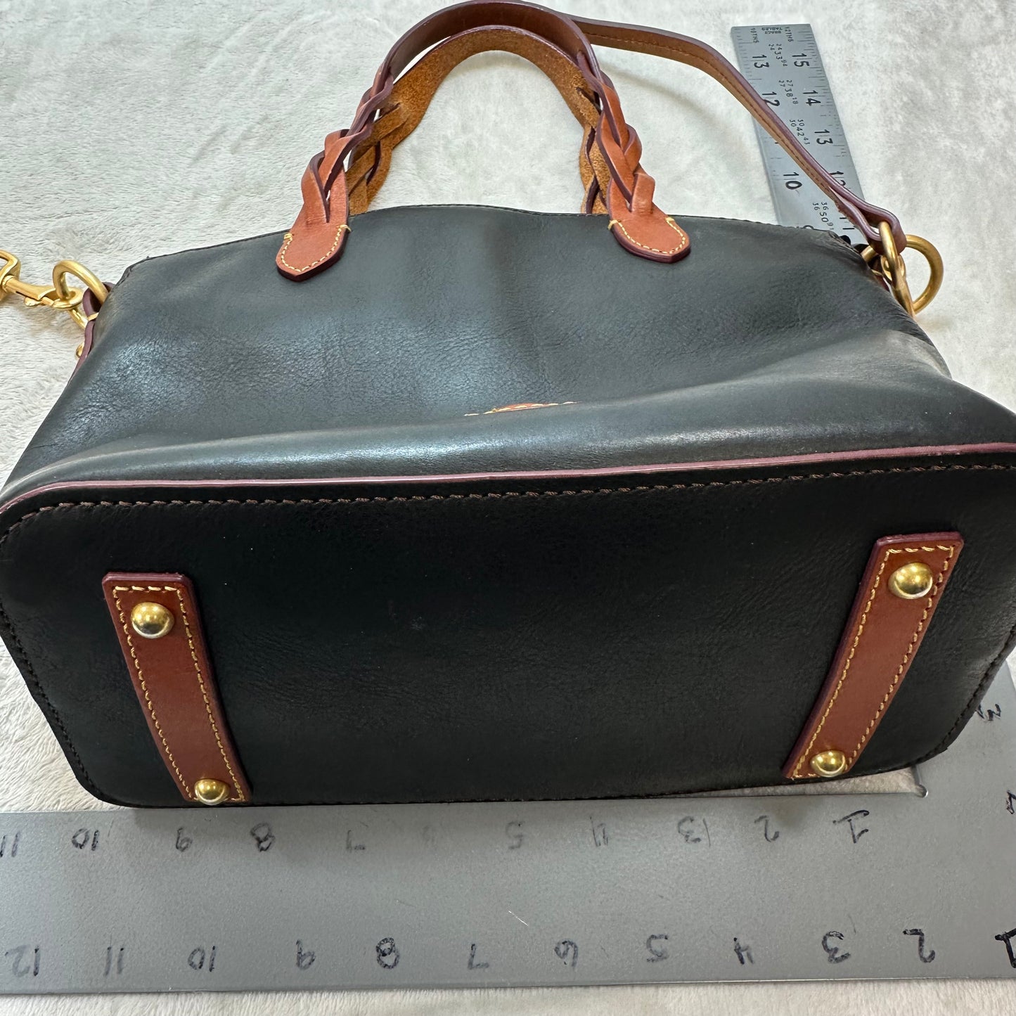 Satchel Handbag Designer By Dooney And Bourke, Size: Medium