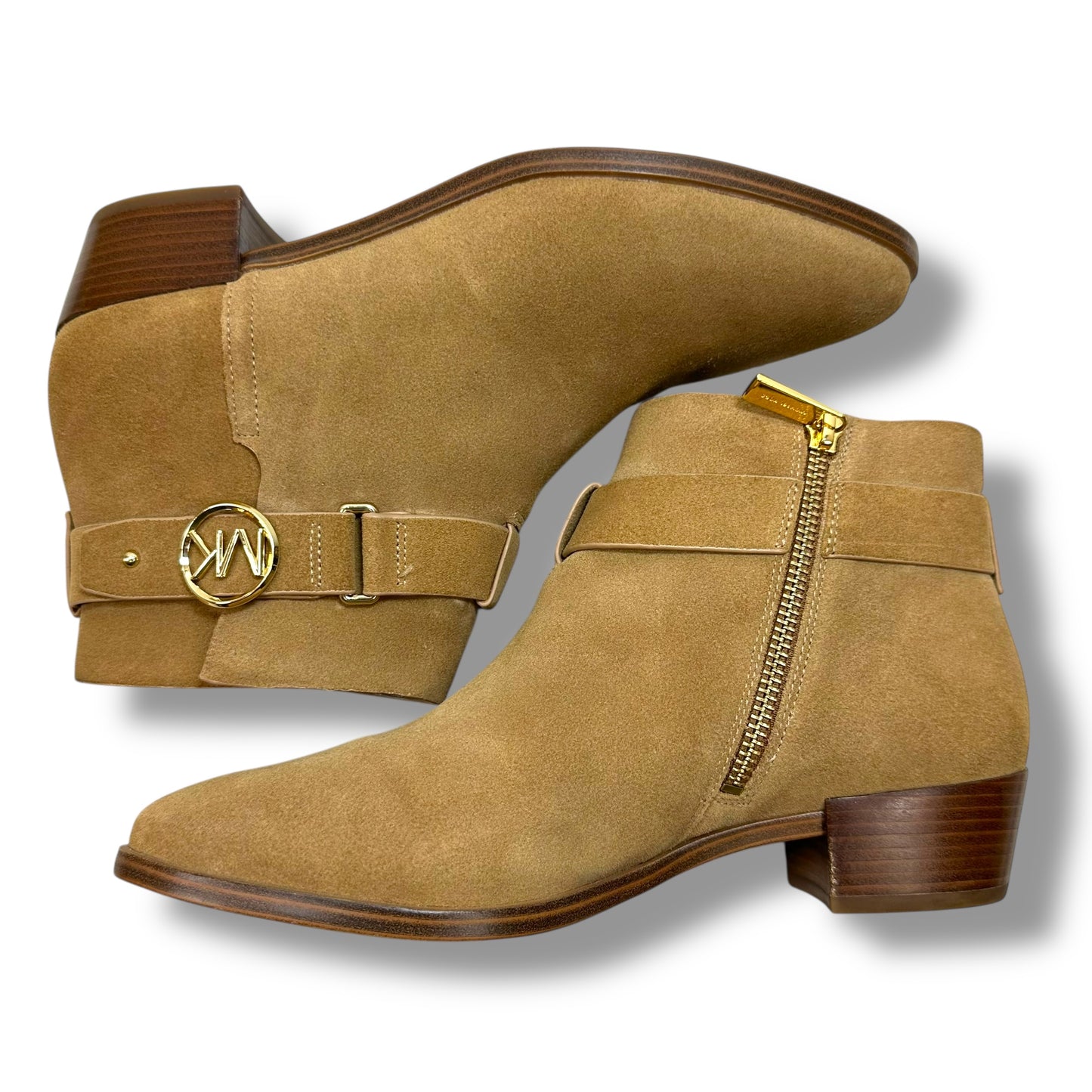 Boots Designer By Michael Kors In Tan, Size: 7.5