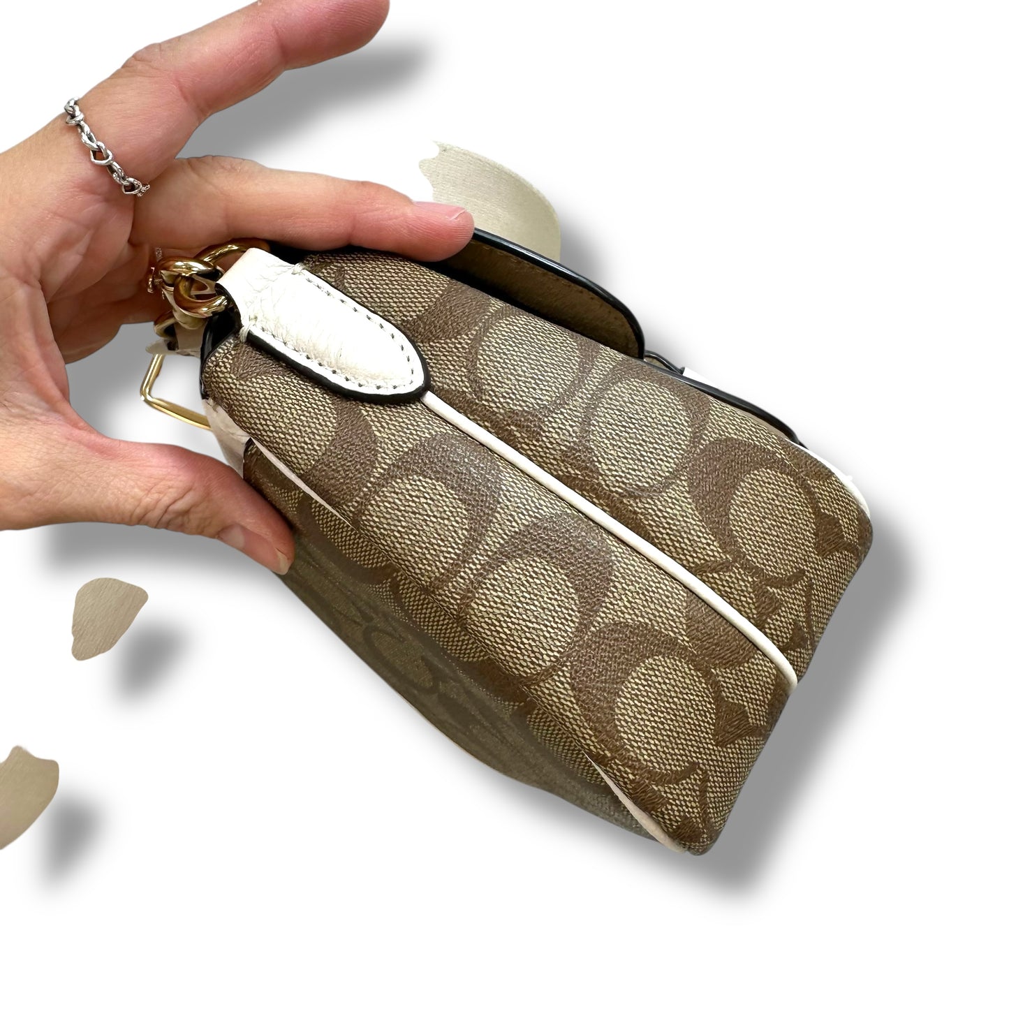 Lucy Crossbody Designer By Coach, Size: Small