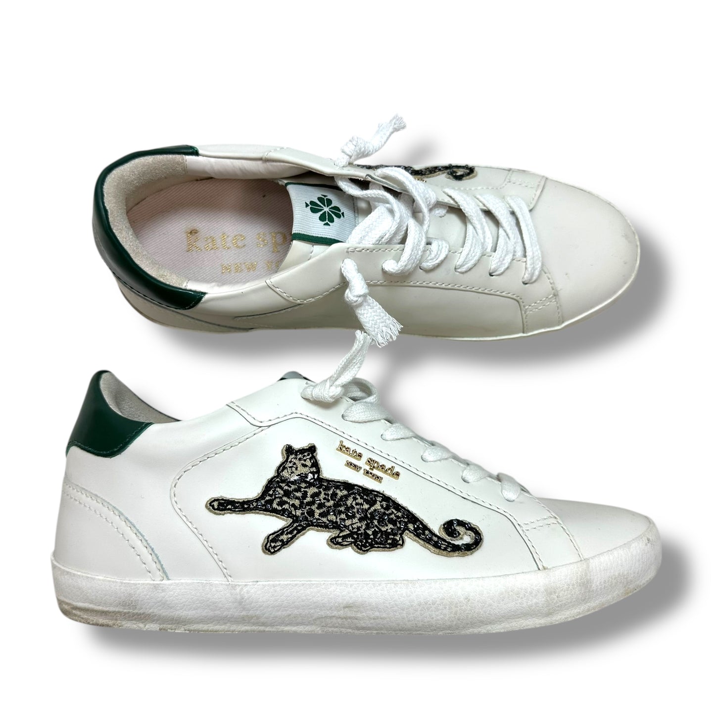 Shoes Designer By Kate Spade In White, Size: 8.5