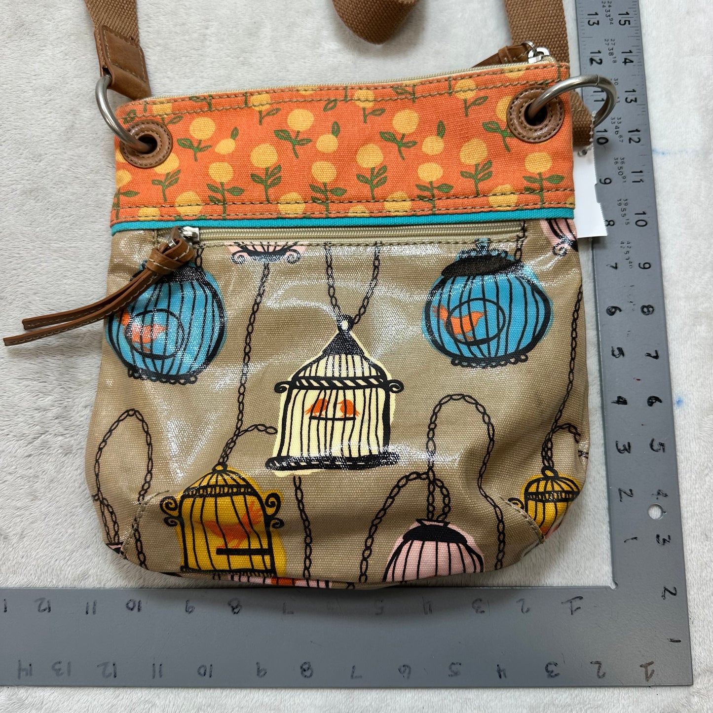 Handbag By Fossil, Size: Small