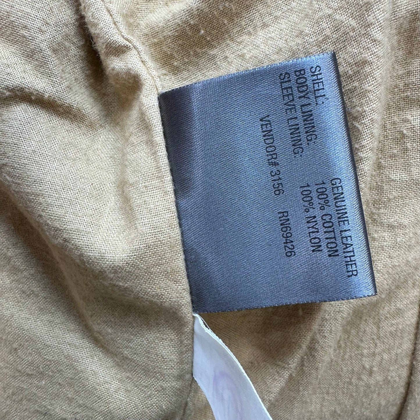 Jacket Leather By Wilsons Leather In Black, Size: L