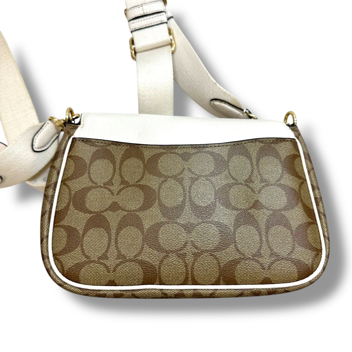 Lucy Crossbody Designer By Coach, Size: Small