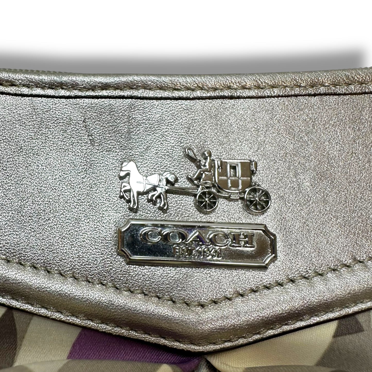 Y2k Handbag Designer By Coach, Size: Small