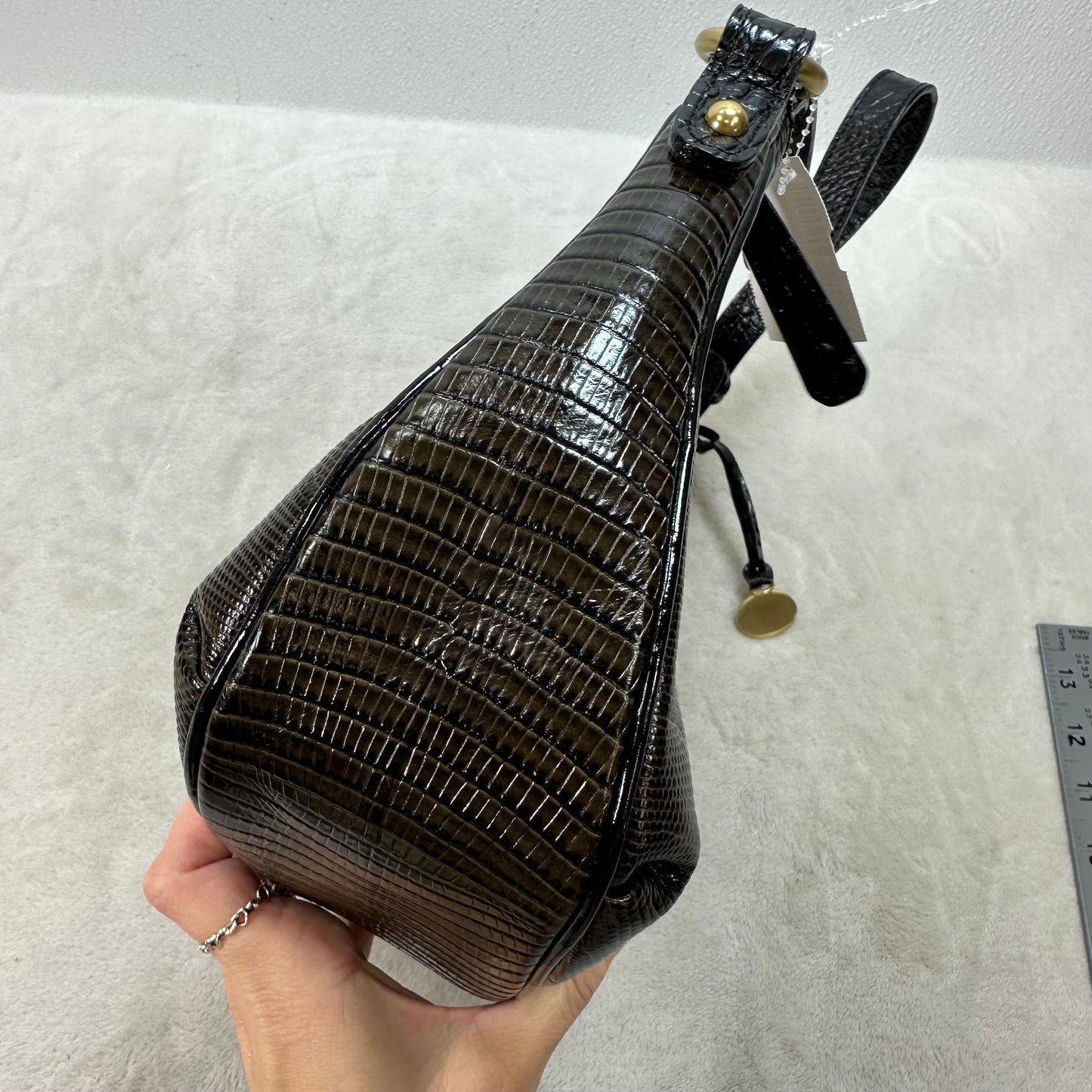 Handbag Designer By Brahmin, Size: Small