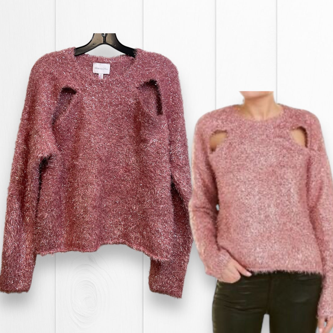 Sweater By ALICE MCCALL In Pink, Size: 4