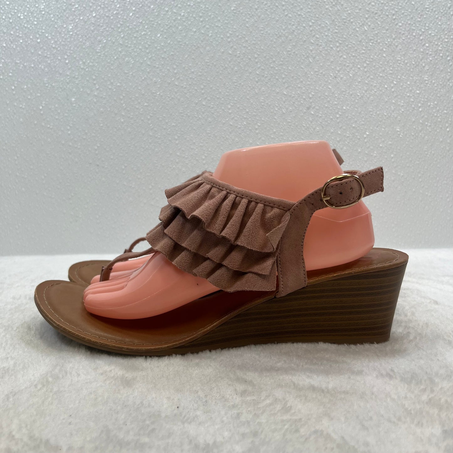 Sandals Heels Wedge By Fergalicious  Size: 11