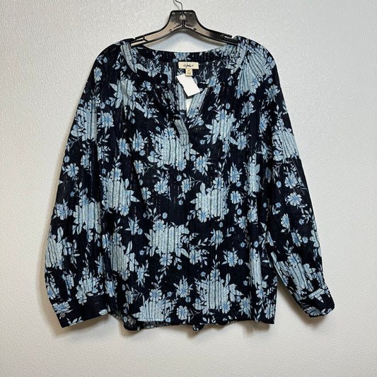 Top Long Sleeve By Style And Company  Size: 2x